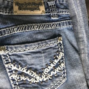 Rock and roll cowgirl jeans